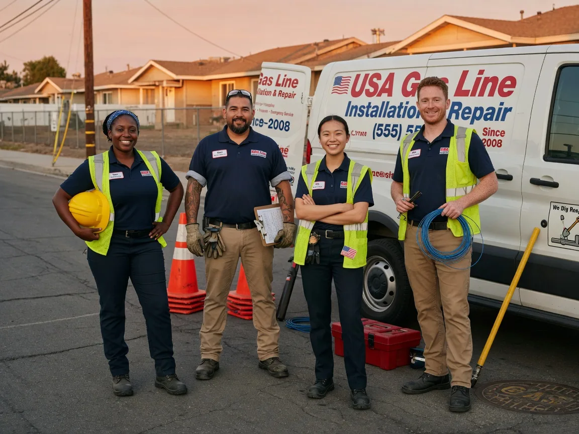 Gas Line Installation company in Clay City, IL